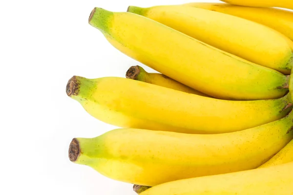 Banan Gul Frukt Mat Färska Friska Tropiska Ekologiska Grönsaker — Stockfoto