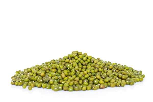 Mung Bean Pile Green Texture Background — Stock Photo, Image