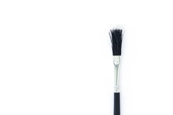 Paint Brush Set Tool Art White Background — Stock Photo, Image