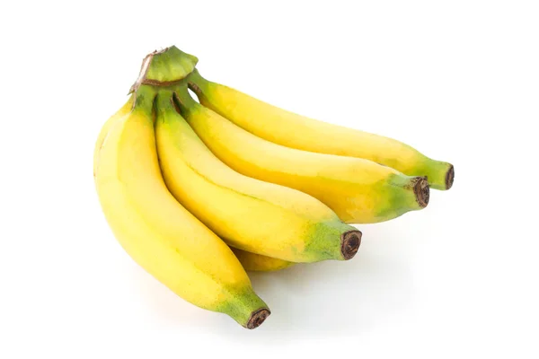 Banan Gul Frukt Mat Färska Friska Tropiska Ekologiska Grönsaker — Stockfoto