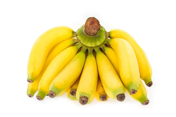 Banan Gul Frukt Mat Färska Friska Tropiska Ekologiska Grönsaker — Stockfoto