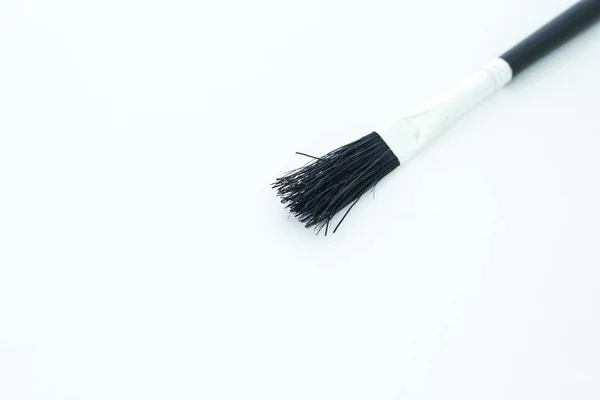 Paint Brush Set Tool Art White Background — Stock Photo, Image