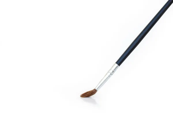 Paint Brush Set Gereedschap Kunst Witte Achtergrond — Stockfoto