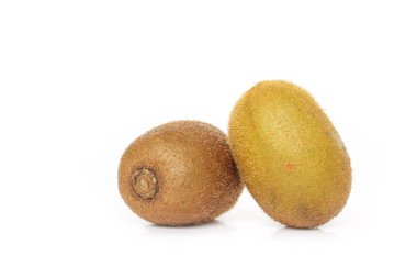 Kivi Meyve vejetaryen organik sağlıklı doğa beyaz arka plan üzerinde