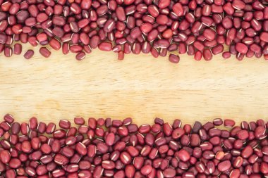 ahşap arka plan üzerinde kırmızı fasulye tohumu sebze doğa