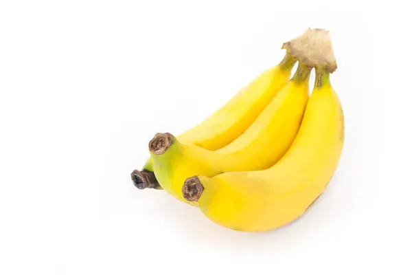 Banán Žluté Ovoce Potraviny Čerstvé Zdravé Tropické Organické Zeleniny — Stock fotografie