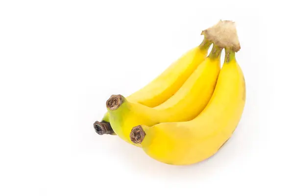 Banan Gul Frukt Mat Färska Friska Tropiska Ekologiska Grönsaker — Stockfoto