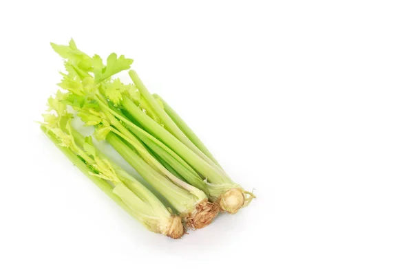 白い背景に根セロリ野菜有機食品健康的な自然 — ストック写真