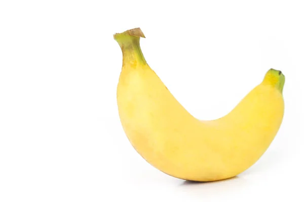 Banaan Geel Fruit Eten Verse Gezonde Tropische Biologische Groente — Stockfoto