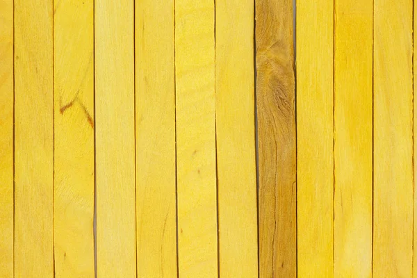 Legno Giallo Recinzione Plancia Texture Sfondo — Foto Stock