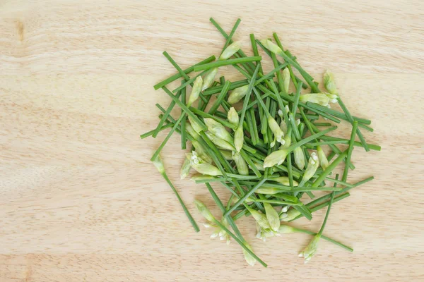 中国香菜洋葱茎蔬菜食品的自然背景 — 图库照片