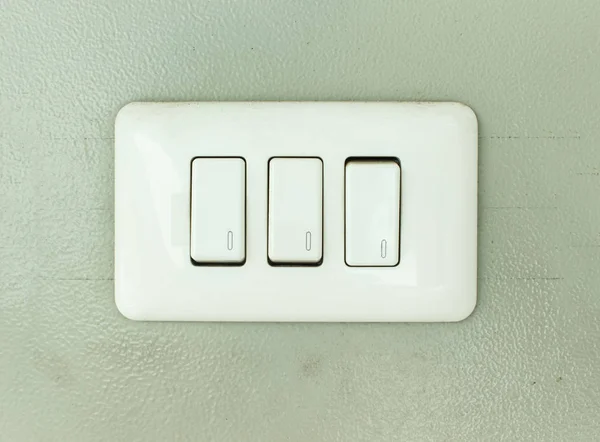 switch on off electric home on wall background