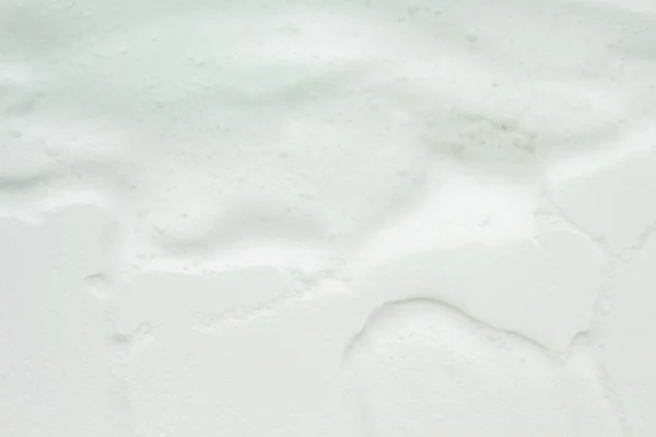 Espuma Bolhas Chuveiro Lavagem Branco — Fotografia de Stock