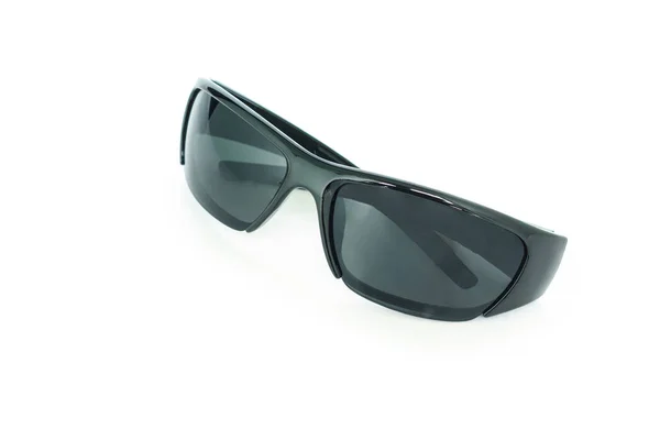 Schwarze Sonnenbrille Auf Weißem Hintergrund — Stockfoto