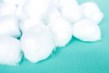 cotton ball white soft clean beauty health medicine clipart