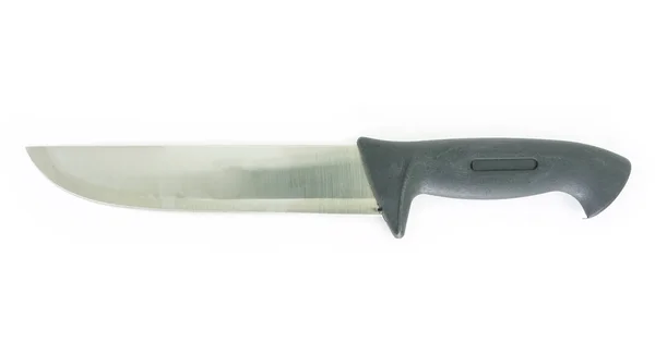 Coltello Cucina Sfondo Bianco — Foto Stock