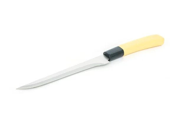 Coltello Cucina Sfondo Bianco — Foto Stock