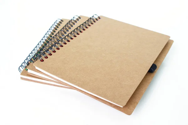 Notebooks Witte Achtergrond — Stockfoto