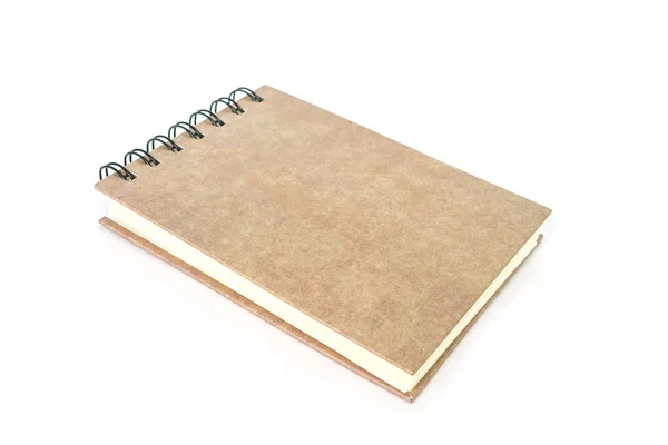 Cuadernos Sobre Fondo Blanco — Foto de Stock