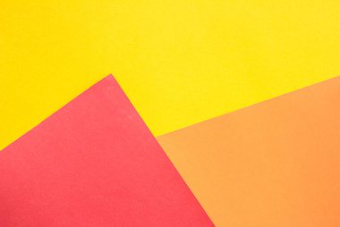 Kağıt rengi sarı ve turuncu ve kırmızı arka plan.