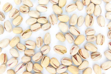 yığın Antep fıstığı tam doku arka plan.