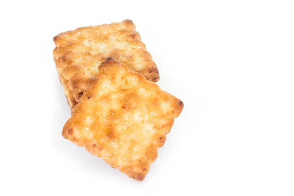 Heap Cracker Kvadrat Vit Bakgrund — Stockfoto