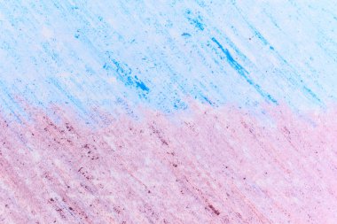 Beyaz Kağıt arka plan doku üzerinde mavi ve mor kalem çizimleri