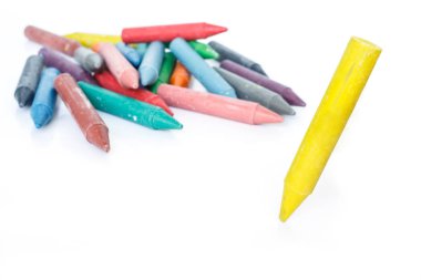 pastel renkli daire üst üste.