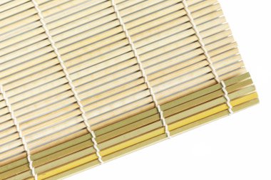 Bambu suşi mat doku Japon bir Çin yaşam tarzı gelenek