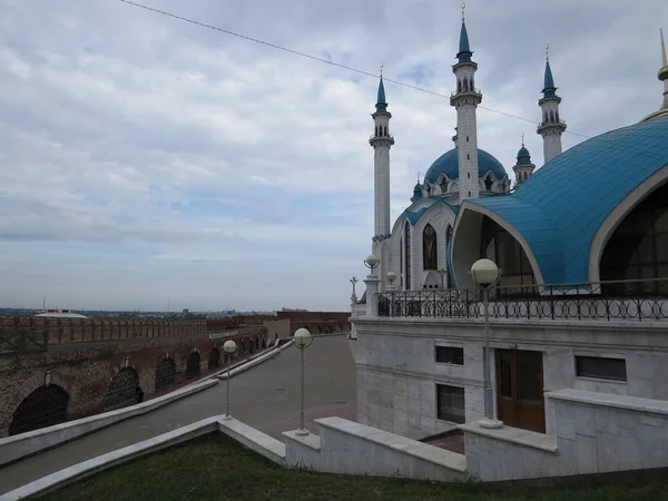 Τζαμί Kul Σαρίφ Κρεμλίνο Του Καζάν Ρωσία — Φωτογραφία Αρχείου
