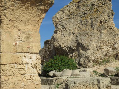 Carthago Kartaca Harabeleri antik Kartaca medeniyeti başkenti. UNESCO Dünya Mirası. Tunis, Tunus.