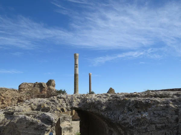 Carthago Carthage Ruines Capitale Ancienne Civilisation Carthaginoise Site Patrimoine Mondial — Photo
