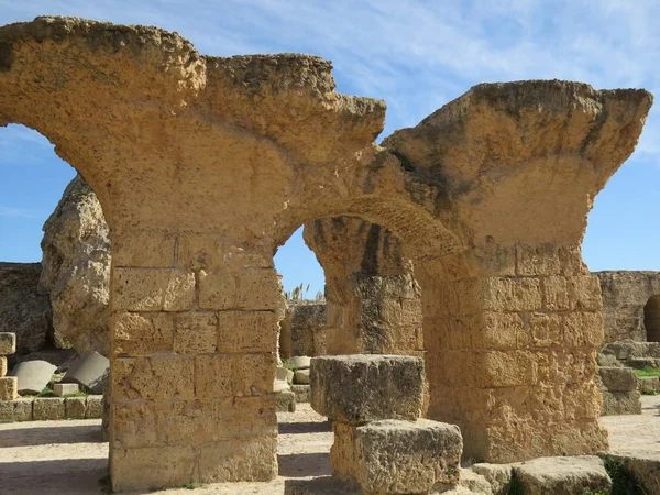 Carthago Carthage Ruines Capitale Ancienne Civilisation Carthaginoise Site Patrimoine Mondial — Photo
