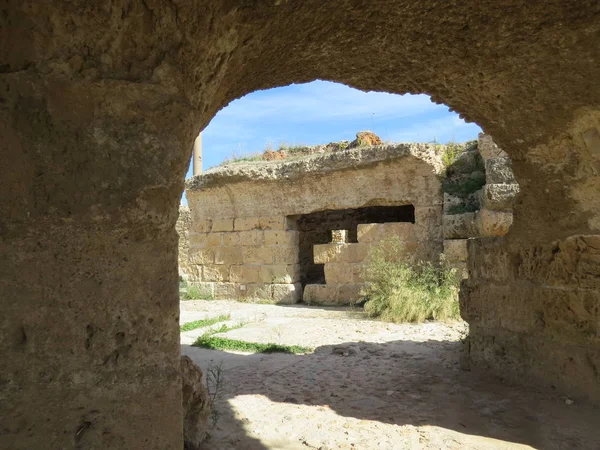 Carthago Kartaca Harabeleri antik Kartaca medeniyeti başkenti. UNESCO Dünya Mirası. Tunis, Tunus.