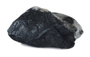 Taş taş izole kırpma yolu ile beyaz arka plan üzerinde