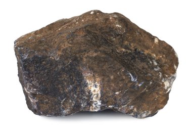 Taş taş izole kırpma yolu ile beyaz arka plan üzerinde