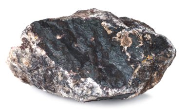 Taş taş izole kırpma yolu ile beyaz arka plan üzerinde