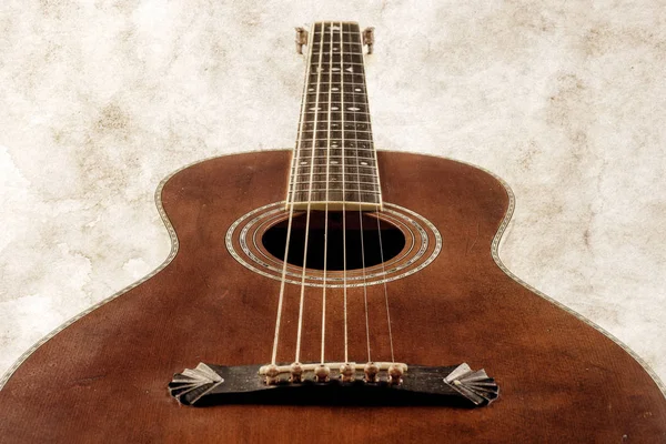 vintage acoustic blues guitar,retro image