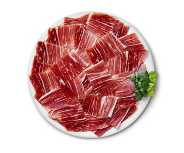 izole Iberico jambon tapa çanak