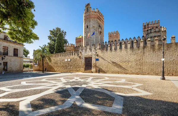 プエルト サンタ マリア アンダルシア スペインでサン マルコスの城 — ストック写真