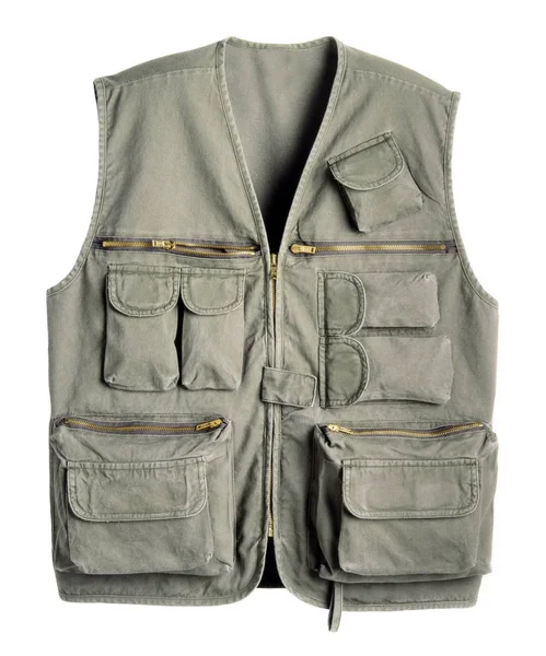 Gilet Aventure Pour Homme Isolé — Photo