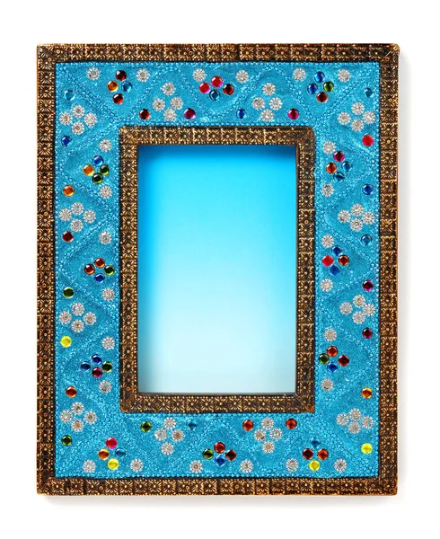 Handgjorda Exotisk Art Frame — Stockfoto