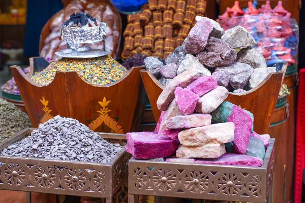 natural cosmetics shop in Marrakech souk