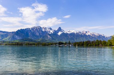 Stockhorn Bernese, Alpler sokakta bir bakıyorum lake Thun ile 