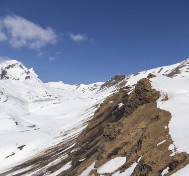 Grindelwald İsviçre Alpler dağ , Sky clif bakarak