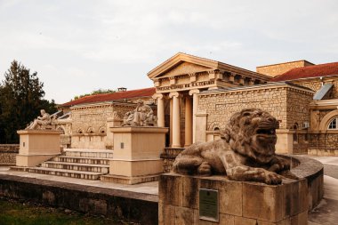 Yessentuki, Stavropol bölge / Rusya - 14 Mayıs 2018: Semashko çamur banyoları