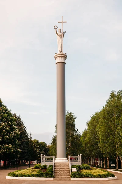 Yessentuki Stavropol Territorium Ryssland Maj 2018 Skulptur Gudinnan Viktoria — Stockfoto