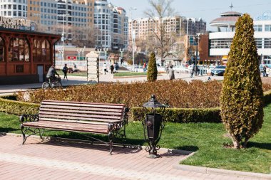 Kislovodsk, Stavropolsky Region, Rusya Federasyonu - 10 Nisan 2018: Görünüm 