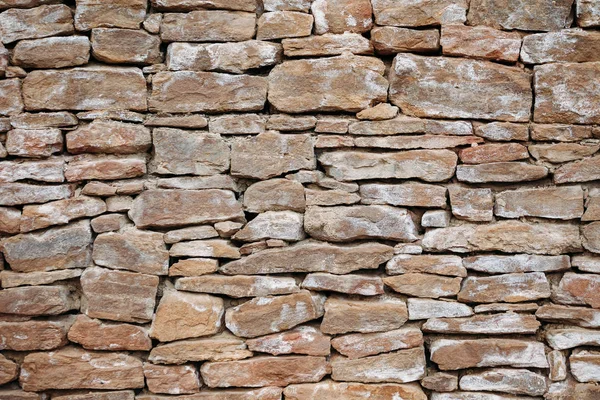 Eski tuğla duvar. taş dokusuna — Stok fotoğraf