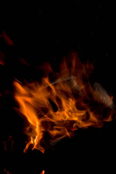 Brûlure Flamboyante Feu — Photo